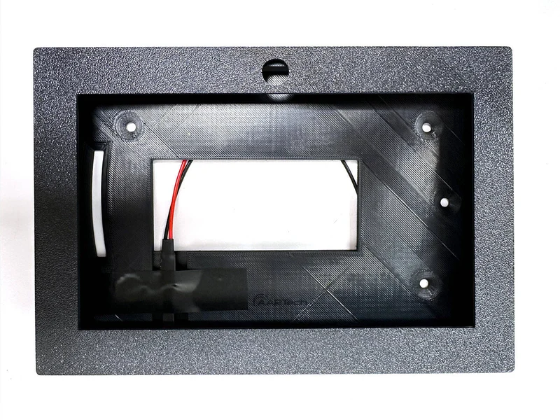 UNO Wall Mount and Power Kit for WTP7 Touch Screen - Black (UNO-WMP-BLK)