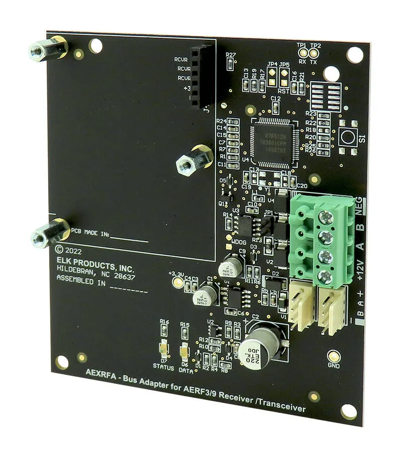 Elk Alarm Engine E27 Bus Adapter for RF Receiver/Transceiver (AEXRFA)