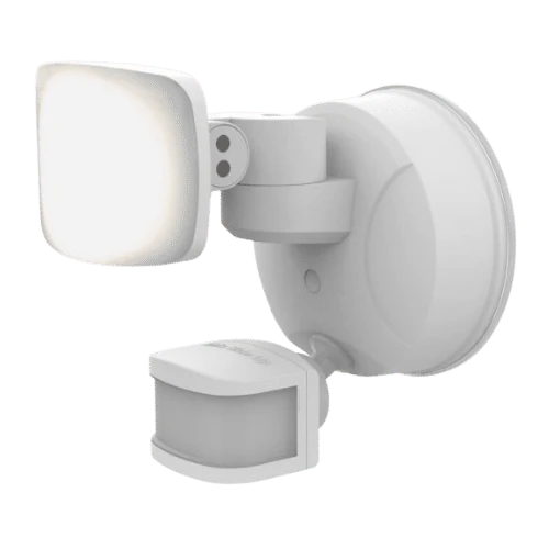 Enbrighten WiFi Smart Motion Security Light, 1 Head, White (58185-S1)