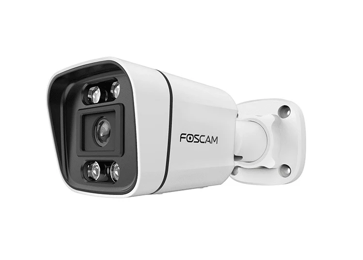 Foscam 4MP 2K PoE Bullet Camera StarLight with AI, IR LED, Siren, SpotLight (V4EC)