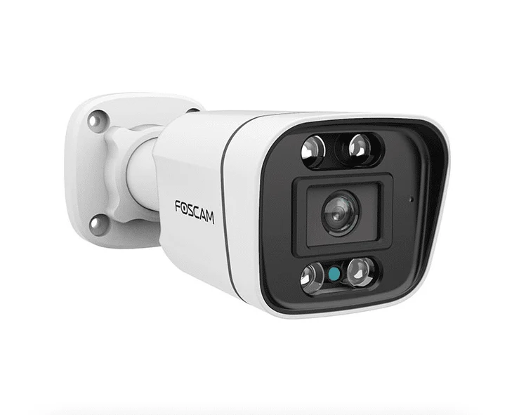 Foscam 5MP PoE Bullet Camera with AI, IR LED, Siren, SpotLight, Mic+Speaker (V5EP)