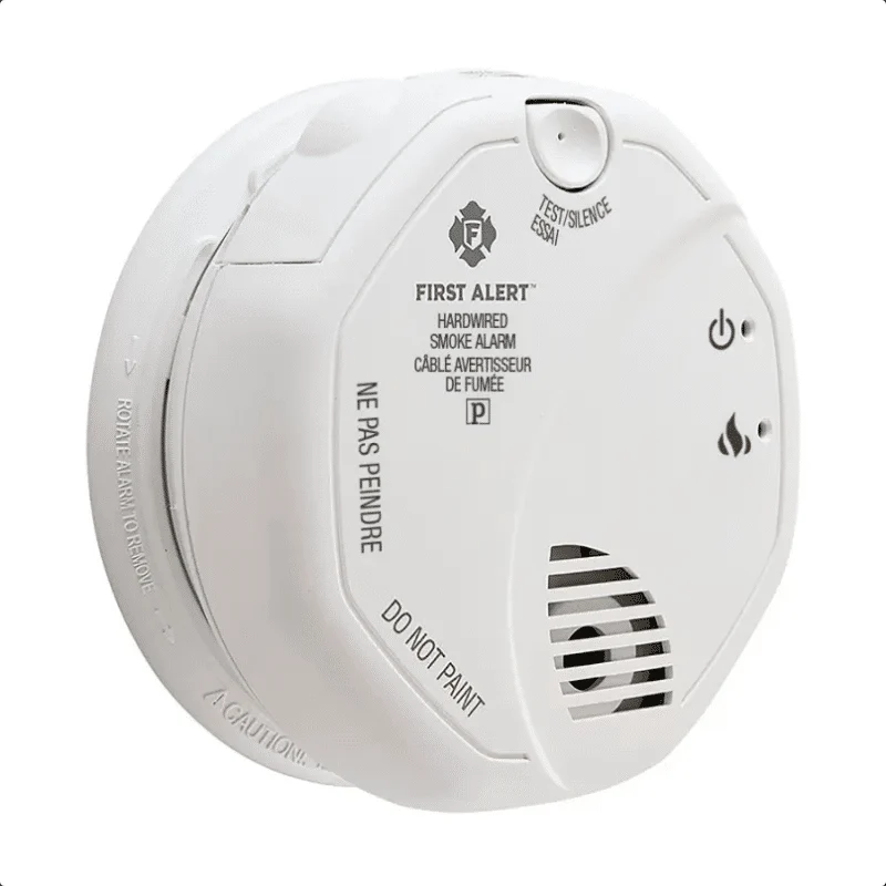 First Alert SA520 120V Smoke Detector, Wired and Wireless Interconnect (1039832)