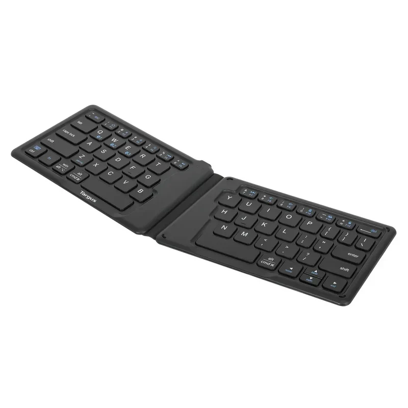 TARGUS AKF003AP-50 Ergonomic Foldable Bluetooth® Antimicrobial Keyboard