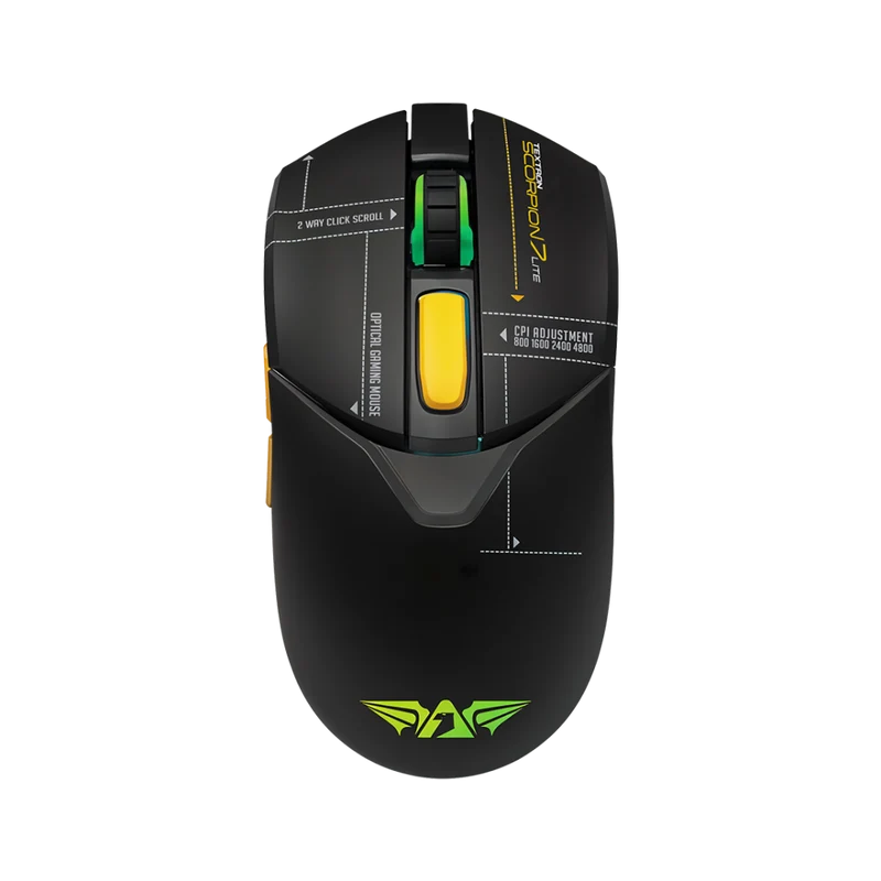 Armaggeddon Scorpion 7 Lite Wired Gaming Mouse