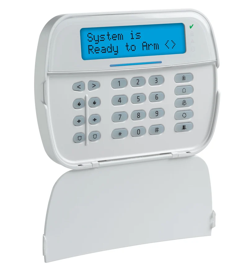 DSC PowerSeries PRO Full Message LCD PowerG 2-way Wire-free Keypad (HS2LCDWFPRO9)