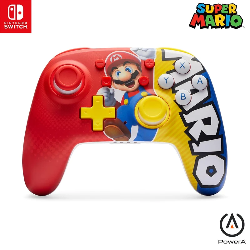 PowerA Nano Enhanced Wireless Controller for Nintendo Switch - Mario Victory (Officially Licensed)
