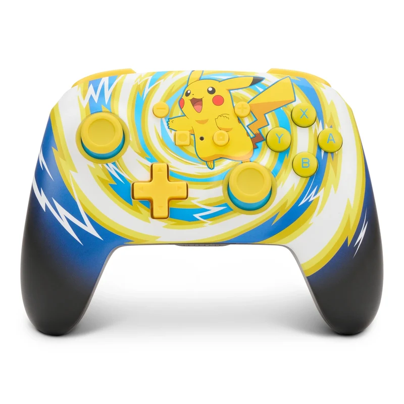 PowerA Enhanced Wireless Controller for Nintendo Switch - Pokémon: Pikachu Vortex (Officially Licensed)