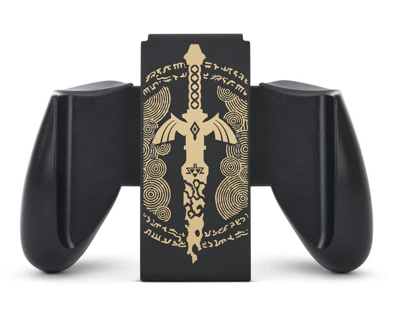 PowerA Joy-Con Comfort Grip for Nintendo Switch (Decayed Master Sword)