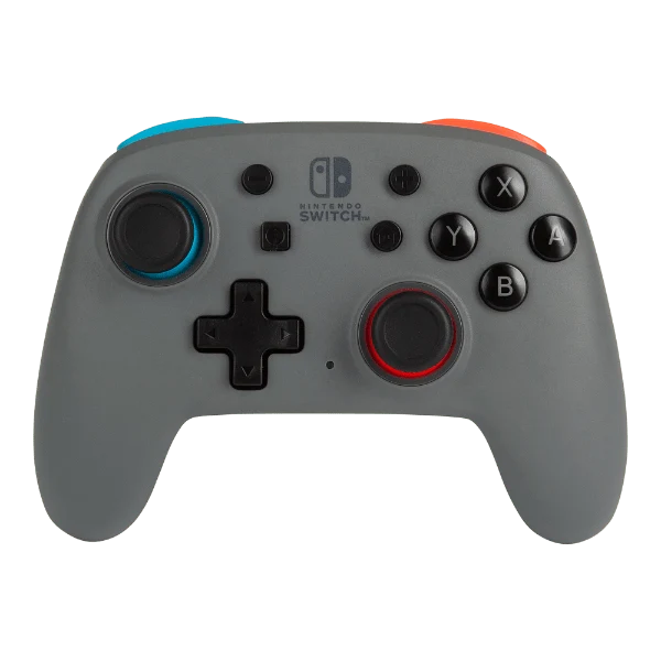 PowerA Nano Enhanced Wireless Controller for Nintendo Switch - Grey-Neon