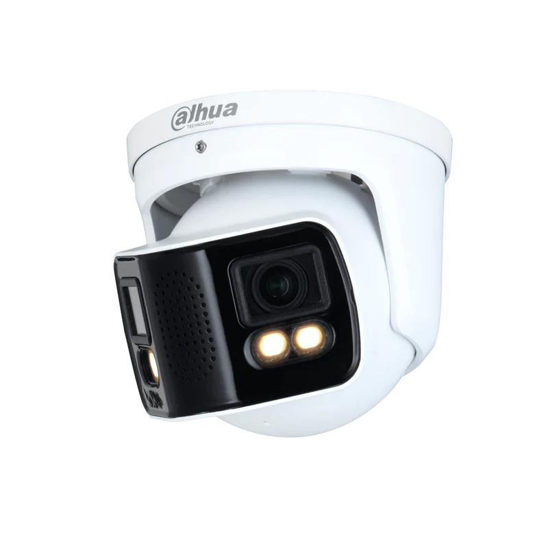 Dahua 2 x 4MP Enhanced Night Color Stitching IP Eyeball 180º SMD ePoE (DH-IPC-PDW5849-A180-E2-ASTE)