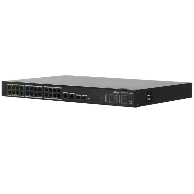 Dahua 24-port Long-distance Ethernet power supply switch (ePoE) (DH-LR2226-24ET-360)