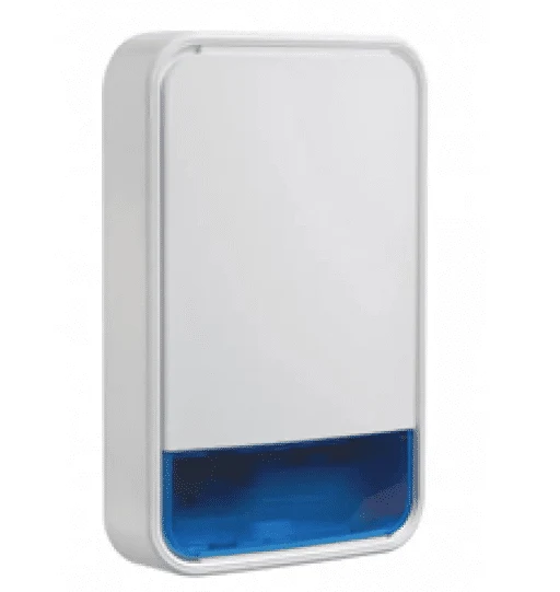 DSC PG9911B-BATT PowerG Wirless Outdoor Siren and Strobe with Battery, Blue (PG9911BBAT)