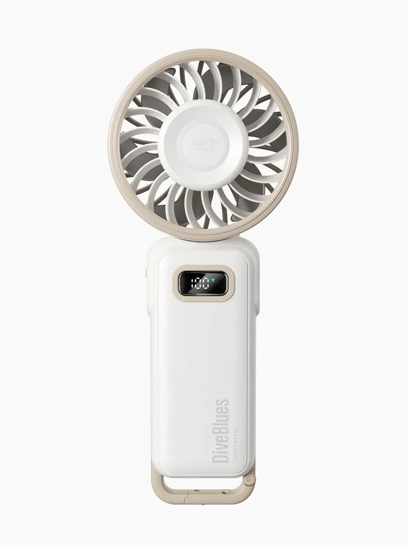 Diveblues 7.4m/s 4-in-1 Turbo Handheld Fan D6036