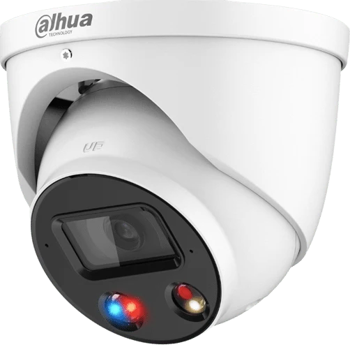 Dahua 4MP TiOC Eyeball 2.8mm, White-light LEDs, Starlight, Flashing Lights (N43BU82)