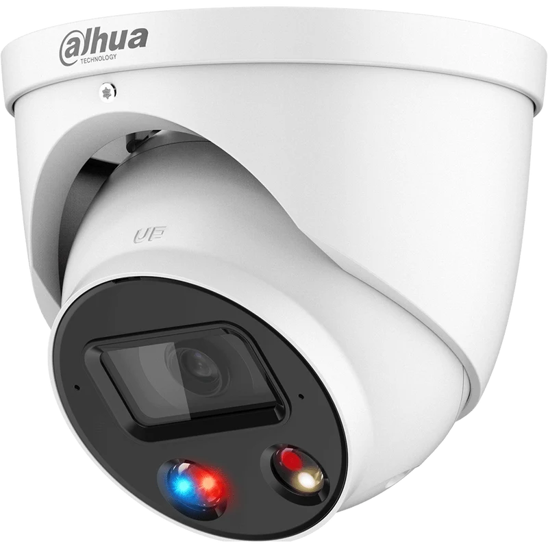 Dahua 4MP TiOC Eyeball 3.6mm, White-light LEDs, Starlight, Flashing Lights (N43BU83)
