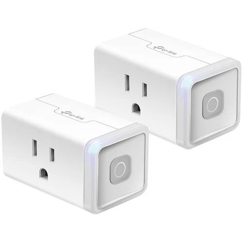 TPLink Kasa WiFi Smart Plug Mini, 2 Pack (HS103P2)