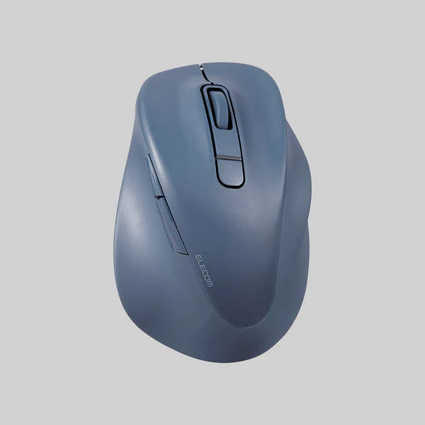 Elecom M-XGS30BBSKBU 5 Button BT Silent Mouse (S) - Blue
