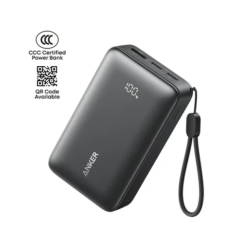 Anker Zolo Power Bank 10000mAh 30W Fast Charging Compact Portable Charger A110J