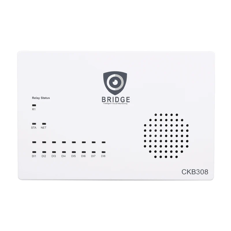 CHeKT Visual Verification Bridge for IP Cameras to Station, 8 Channels (CKB308)