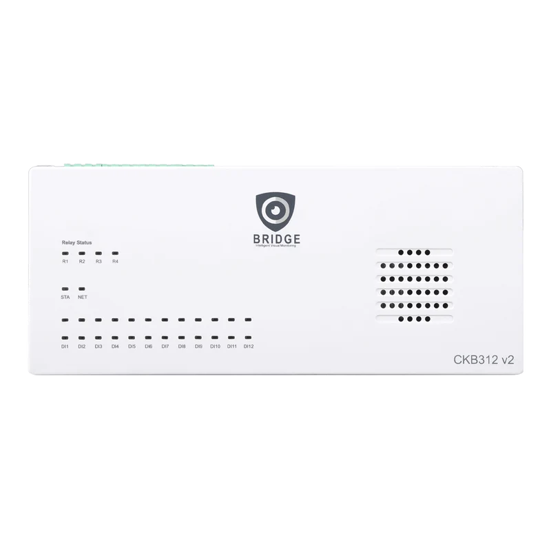 CHeKT Visual Verification Bridge for IP Cameras to Station, 12 Channels,V2 (CKB312V2)