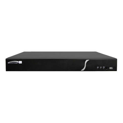Speco 24 CH Hybrid Recorder,8 TVI + 8 Hybrid (TVI or IP) + 8 IP, NDAA, 8TB (SPE-H24HRLN8TB)