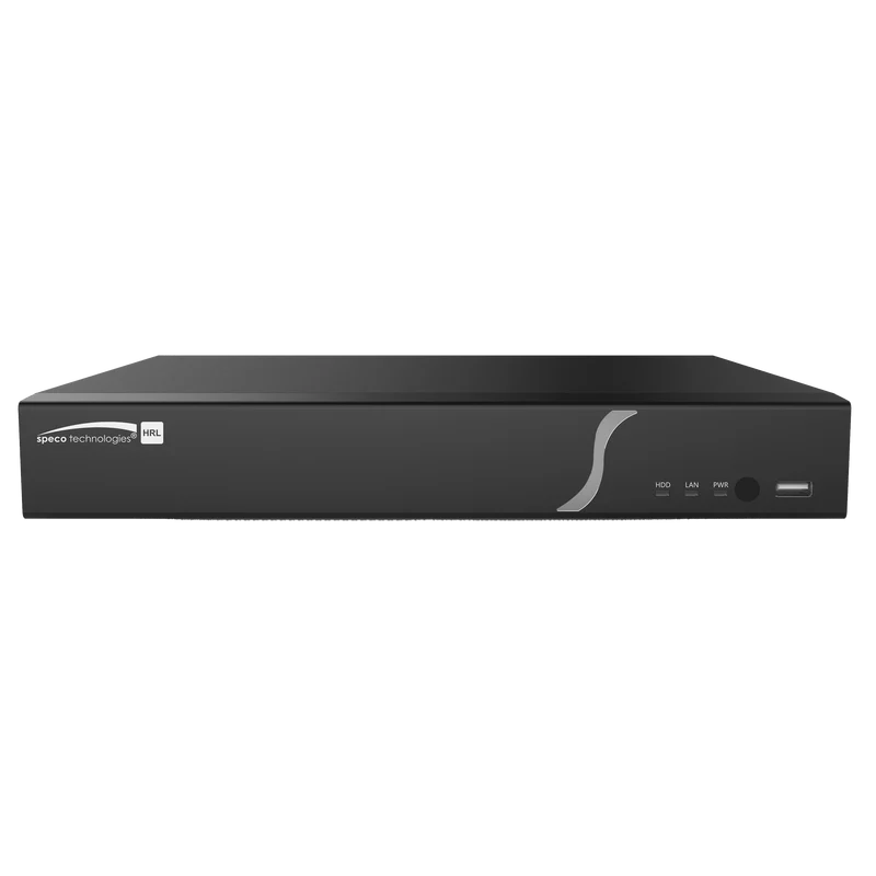 Speco 6 Channel Hybrid HRL DVR - 4 Hybrid (TVI or IP) + 2 IP, 6TB (SPE-H6HRL6TB)