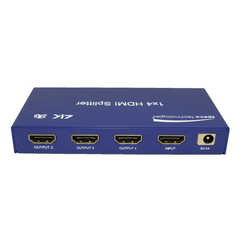 Speco HDMI 1 to 4 Splitter- Up to 4K (SPE-HD4SPL2)