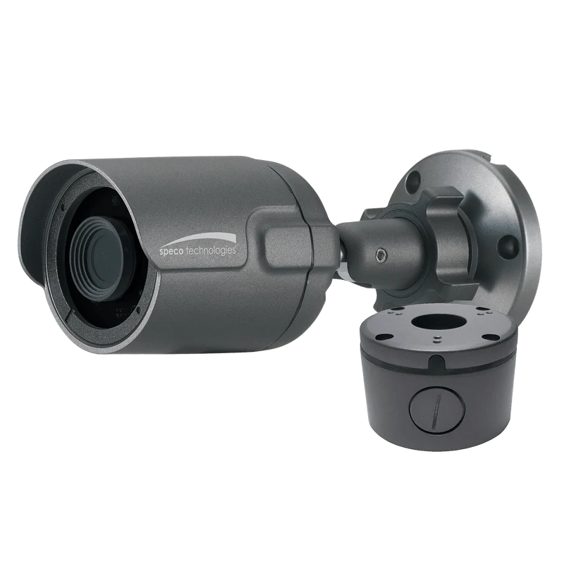 Speco 2MP Ultra Intensifier HDTVI Bullet Camera, 3.6mm, J Box, Dark Grey, TAA (SPE-HIB68)