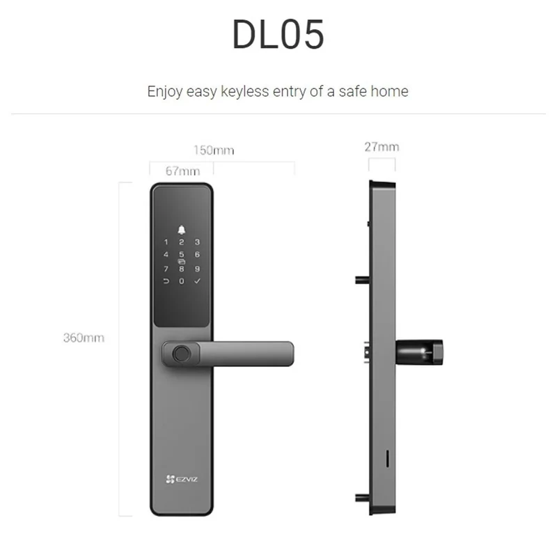 Ezviz Dl05 Smart Fingerprint Lock