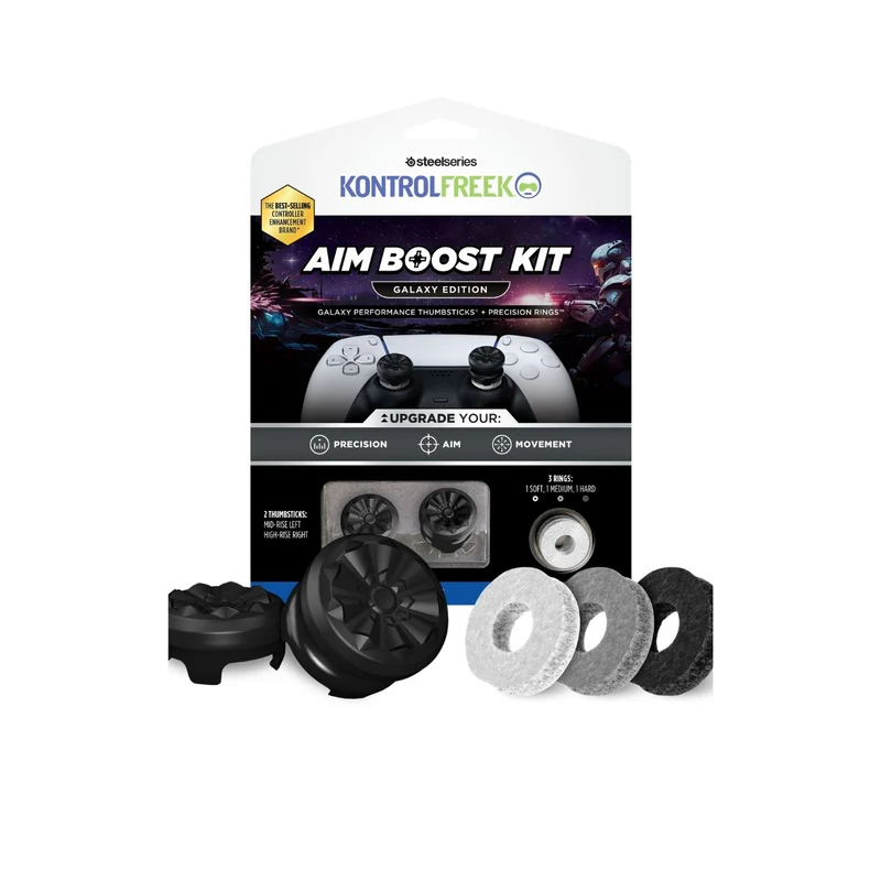 KontrolFreek Galaxy Edition Aim Boost Kit for PS5 - Black