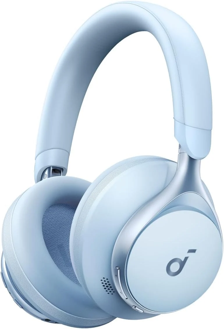 Soundcore Space One Active Noise Cancelling Headphones – Blue