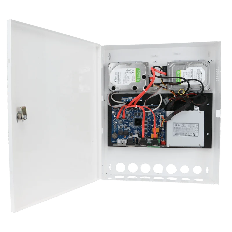 Speco 32 Channel Wall Mount 4K NRE NVR with Analytics, Facial Recognition 32TB (SPE-N32WNRE32TB)