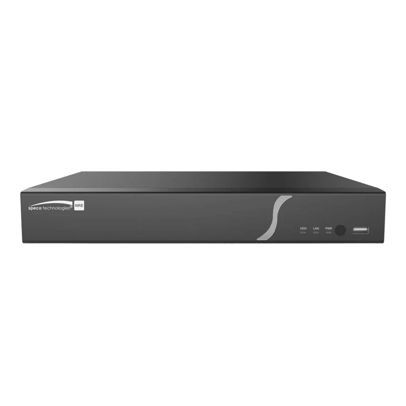 Speco 8 Channel Facial Recognition NRE NVR with Smart Analytics, 2TB (SPE-N8NRE2TB)