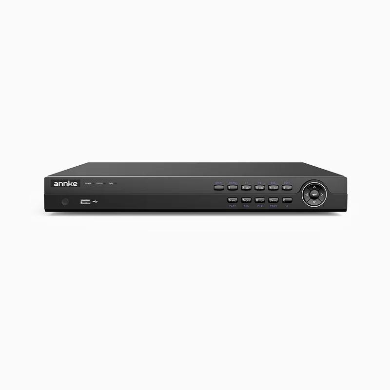 NRP1612 - Enregistreur réseau (NVR) PoE H.265+ 12MP à 16 canaux, bande passante sortante maximale de 160 Mbps, capacité de décodage 12MP sur 2 canaux, soutien la détection de présence humaine et de véhicules, détection de périmètre