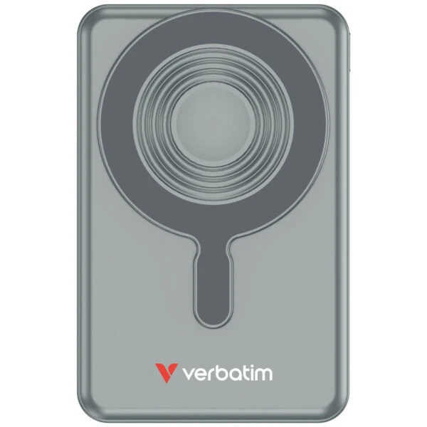 Verbatim 10000mAh 2C & Display Magnetic Wireless Power Bank