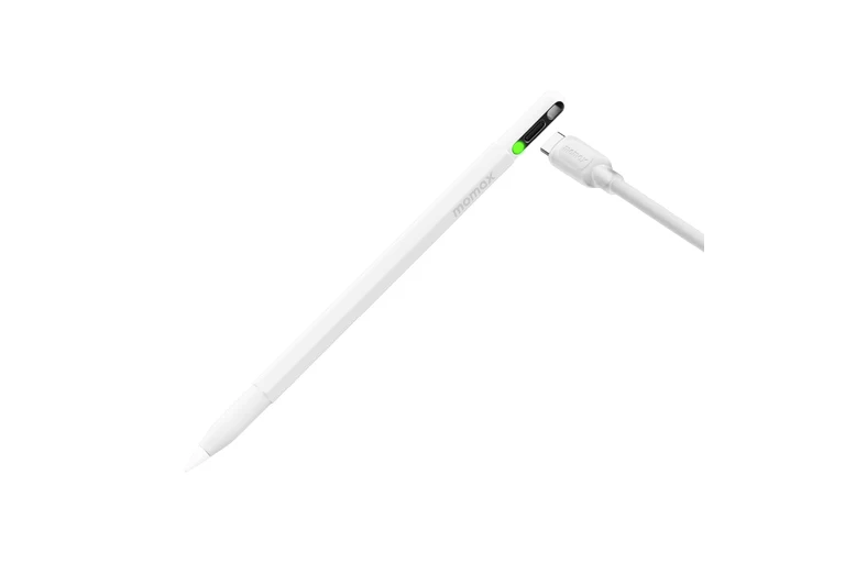 Momax Mag.Link Pop Magnetic Active Stylus Pen (White)