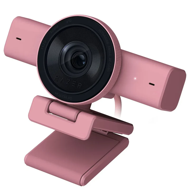 Razer Kiyo V2 4K30 Webcam for Content Creation and Streaming - Quartz