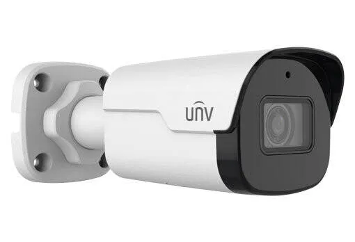 Uniview IP Bullet Security Camera 5MP, Starlight, IR 30M, HLC, WDR, PoE, 4mm (IPC2125SB-ADF40KM-I0)