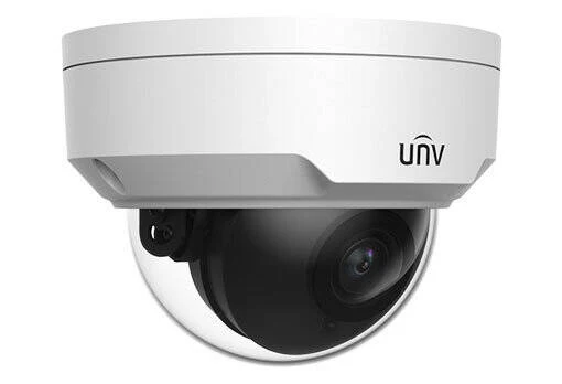 Uniview IP Dome Security Camera 5MP, Starlight, IR 30M, HLC, WDR, IK10 PoE, 4mm (IPC325SB-DF40K-I0)