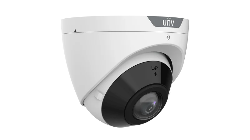 Uniview 8MP 4K IP Eyeball Security Camera, 180°, IR 20M, PoE, 1.68mm (IPC3608SB-ADF16KM-I0)