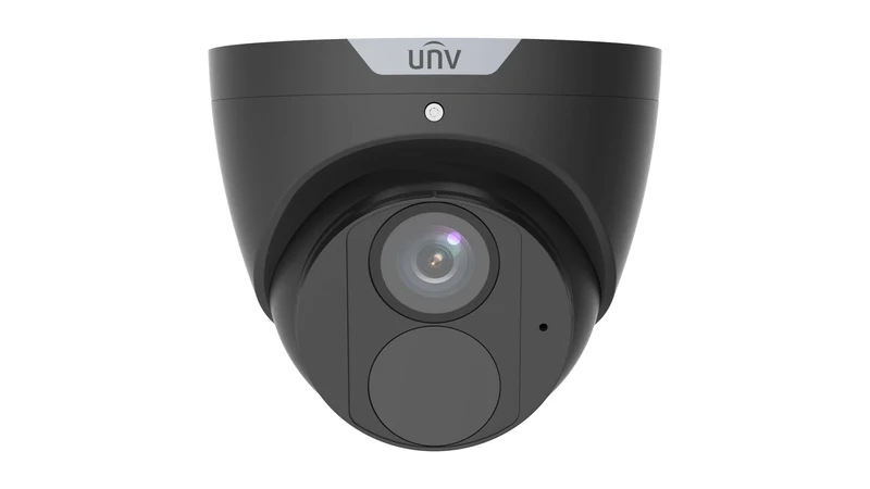 Univew UNV 4MP Network IR Turret Camera, Fixed2.8mm, Black (IPC3614SR-ADF28KM-H-BK)