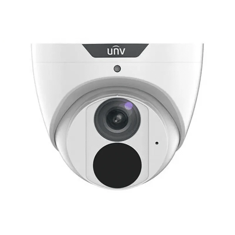 Uniview 8MP 4K IP Turret Security Camera, IR 30M Night Vision, PoE, 4mm (IPC3618SB-ADF40KM-I0)