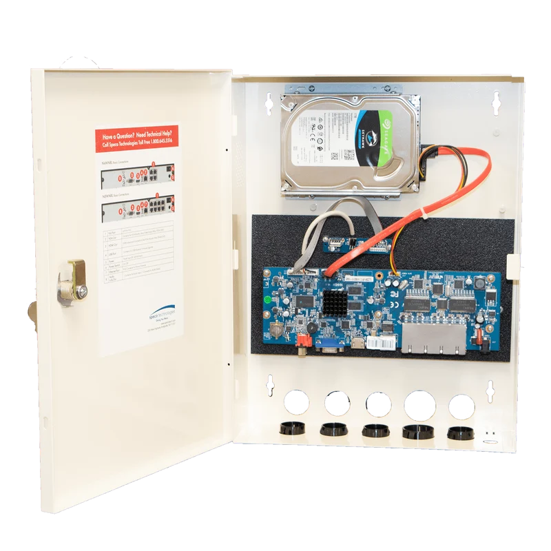 Speco 8 Channel Wall Mount NVR NRL, 8TB (SPE-N8WNRL8TB)