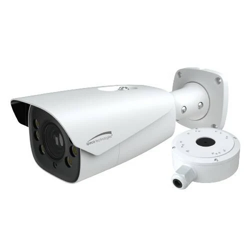 Speco 2MP IP Bullet Camera w/Facial Recognition,7-22mm motorized lens,JBox,White (SPE-O2BFRM)