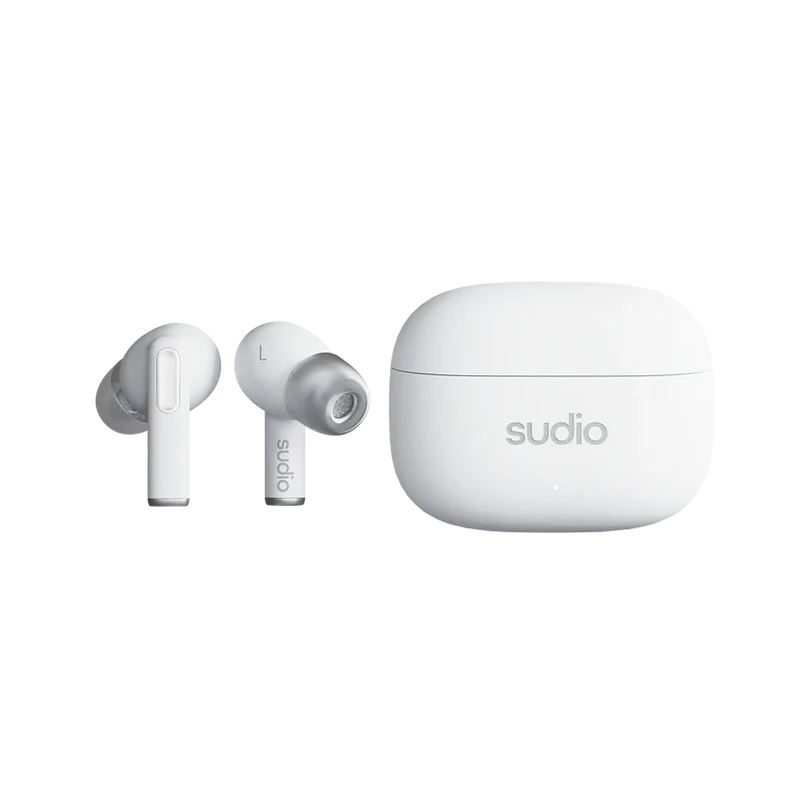 Sudio A1 Pro Wireless Earbuds with ANC - White