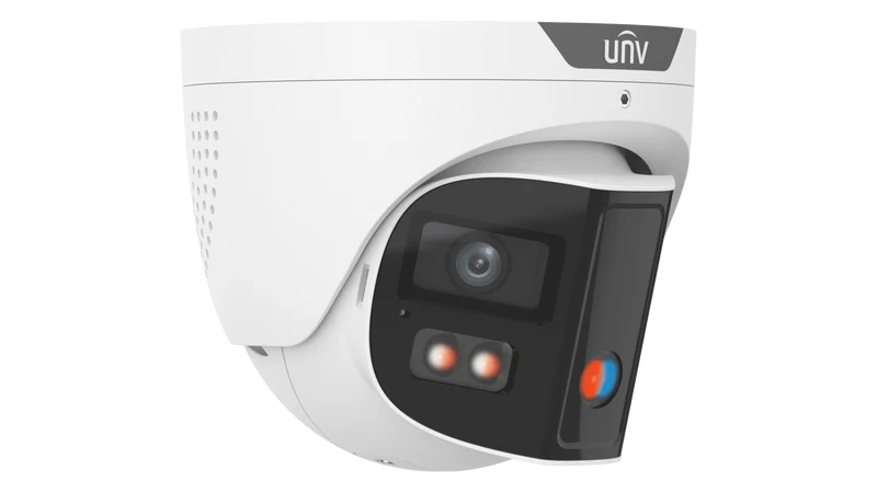 Uniview 8MP ColorHunter Omnivew Tri-Guard 2.0 Dual Sensor 180.00° Turret (IPC3K28SE-ADF28KMC-DL-I0)