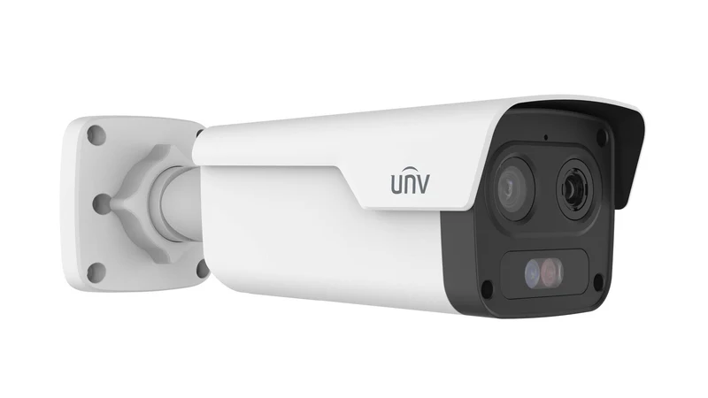 Univew 4MP Smart Thermal & Optical Dual-spectrum Bullet Network Camera, 10mm (TIC2A32SA-F10-4F8AC-I1)