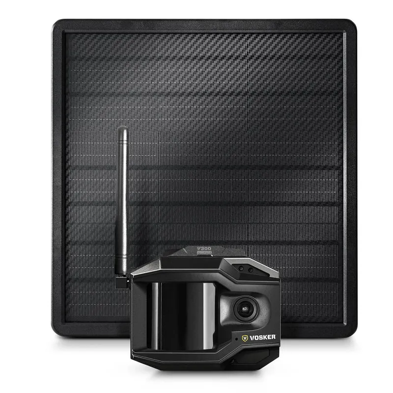 Vosker V300 Ultimate Solar 4G LTE Cellular Security Video Camera + Power Bank (V300-ULT)