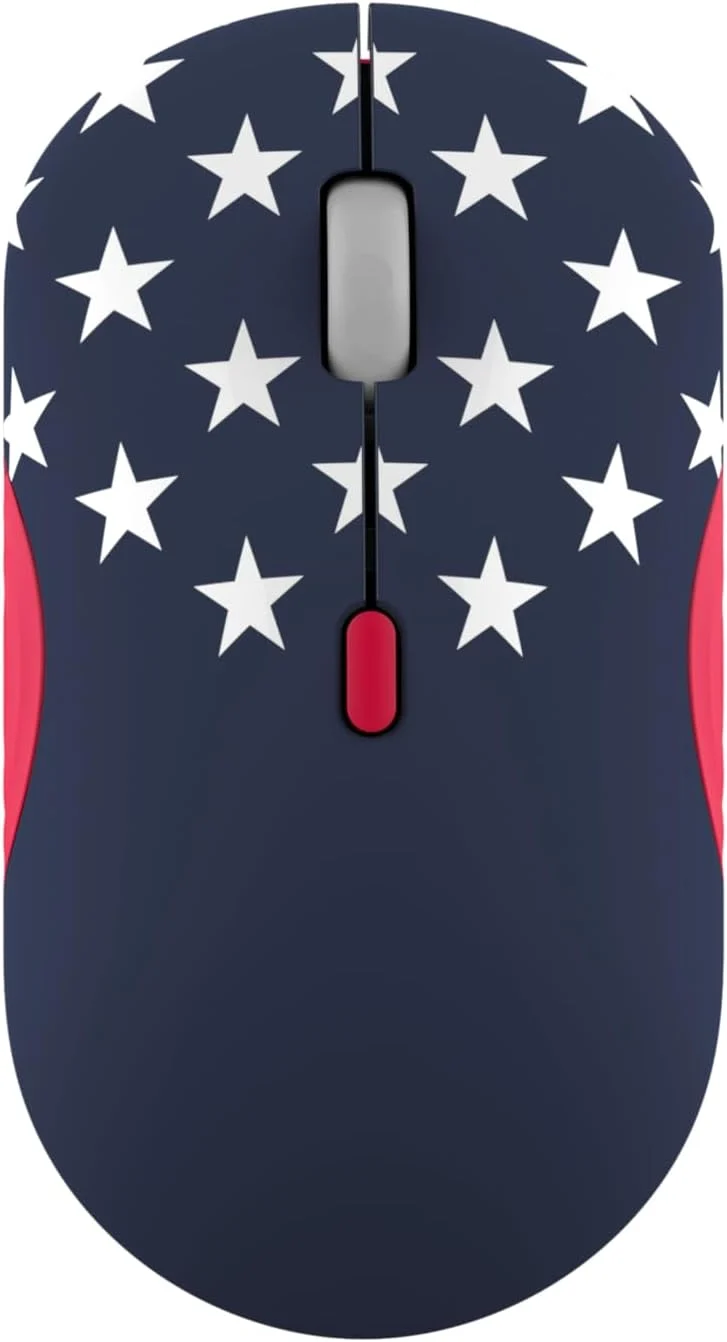 Lenovo 350 Bluetooth Silent Mouse (Fan Edition) USA Flag