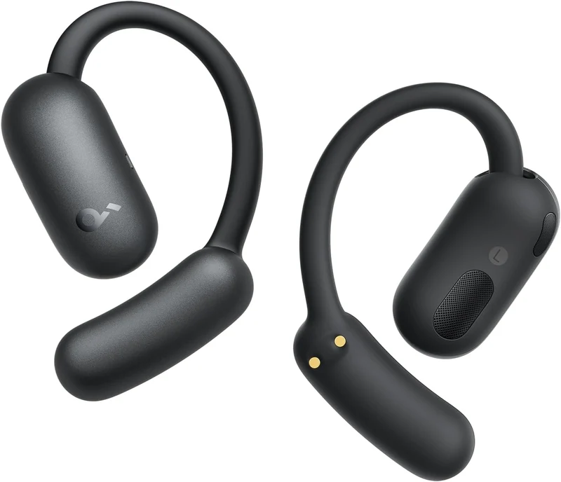 Soundcore AeroFit 2 by Anker, Open-Ear Headphones (Black)